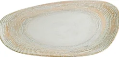 Barstuff Bonna Patera Vago Platte oval 36cm beige - 12 Stück