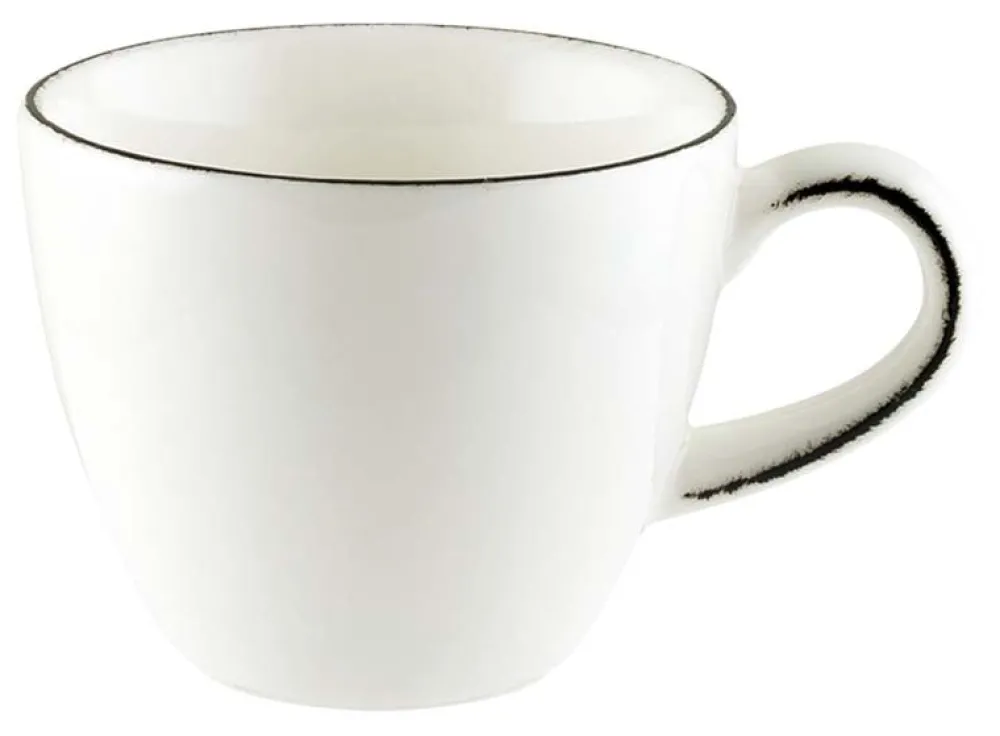 Barstuff Bonna Retro Black Rita Obertasse 8cl creme - 6 Stück