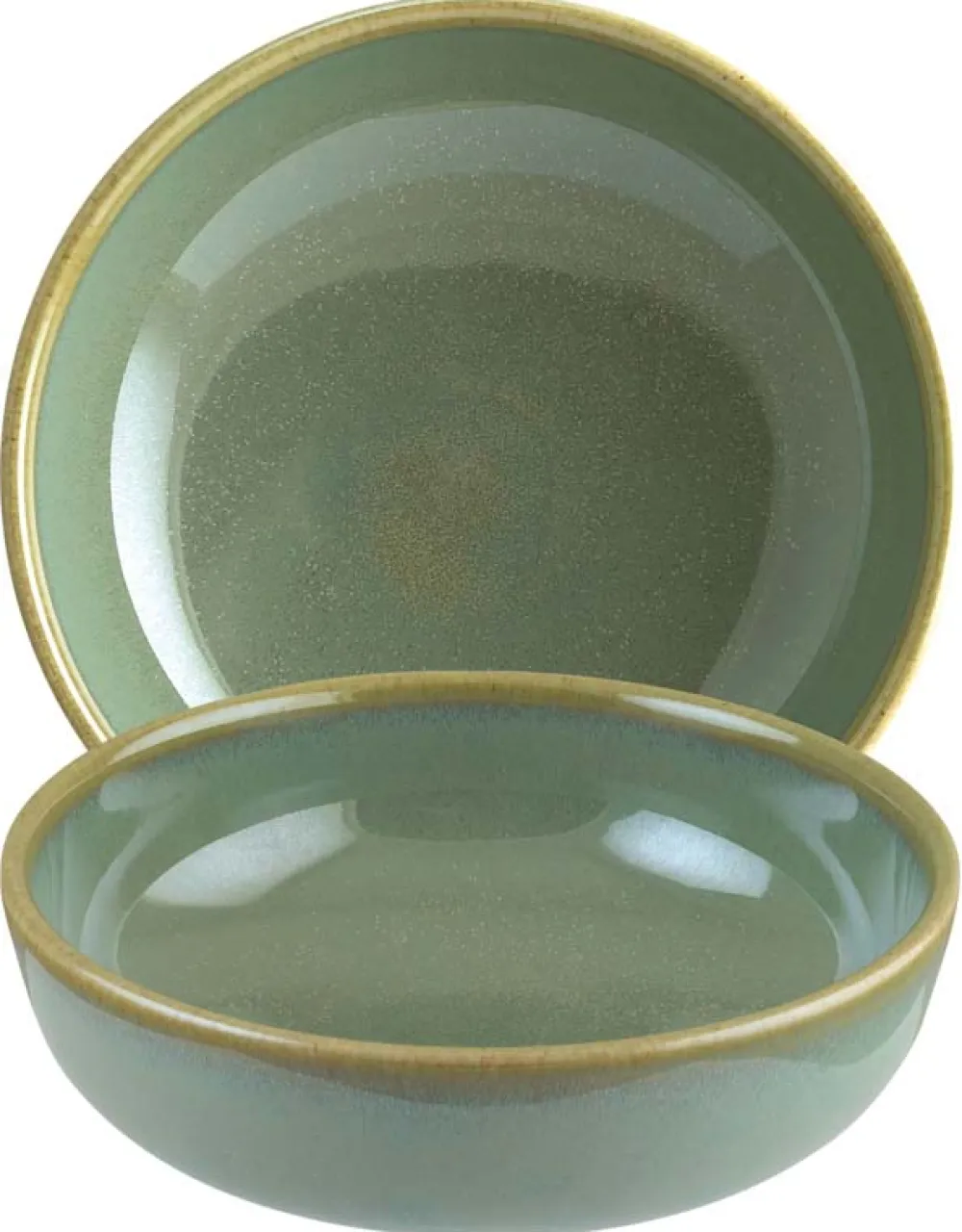 Barstuff Bonna Sage Hygge Schale 14cm, 45cl grün - 12 Stück