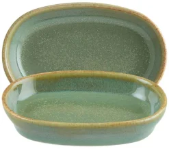 Barstuff Bonna Sage Hygge Schale oval 10x6,5cm, 6cl grün - 12 Stück