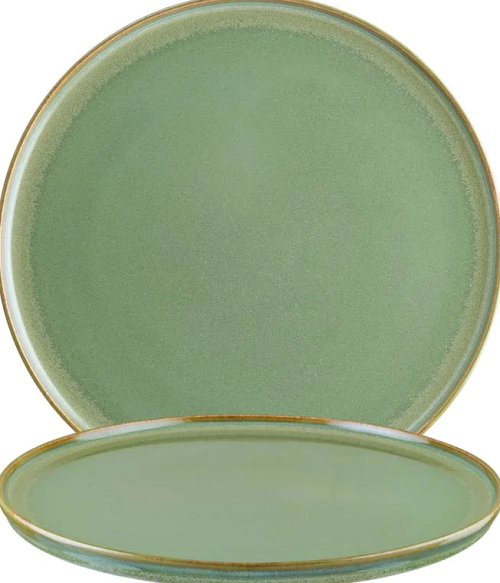 Barstuff Bonna Sage Hygge Teller flach 22cm grün - 6 Stück