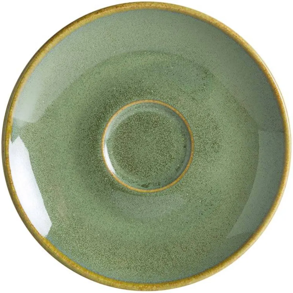 Barstuff Bonna Sage Rita Untertasse 12cm grün - 6 Stück