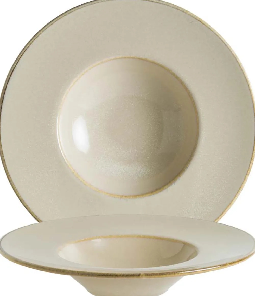 Barstuff Bonna Sand Banquet Pastateller 28cm beige - 6 Stück