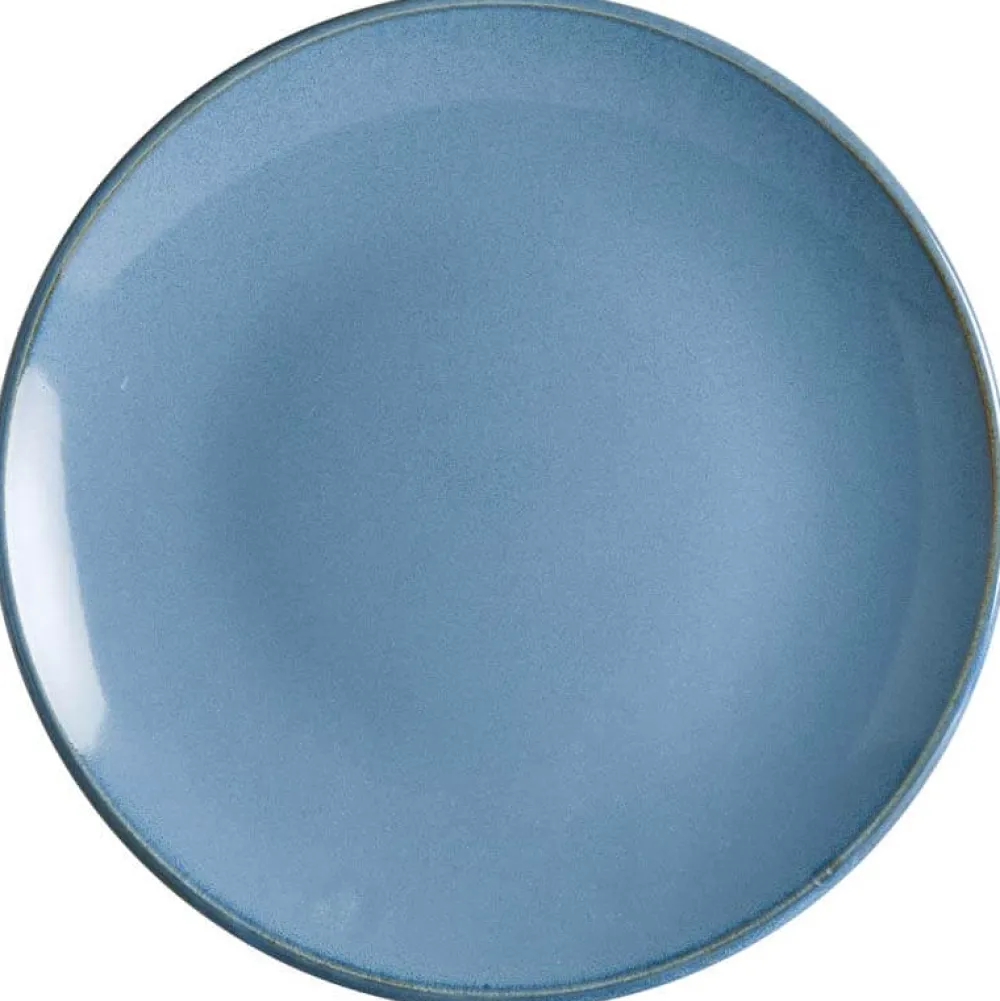 Barstuff Bonna Sky Gourmet Teller flach 25cm blau - 12 Stück