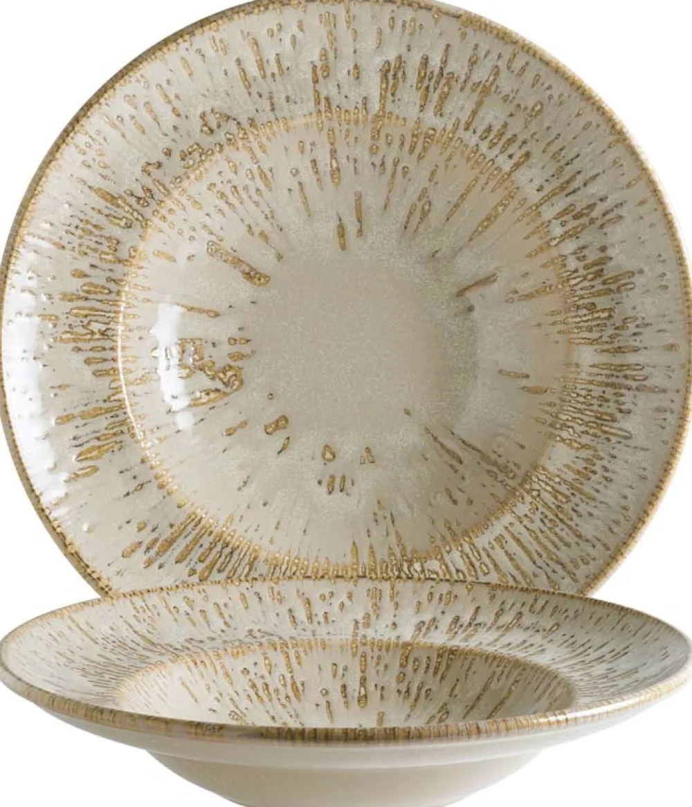 Barstuff Bonna Snell Sand Gourmet Pastateller 27cm beige - 6 Stück
