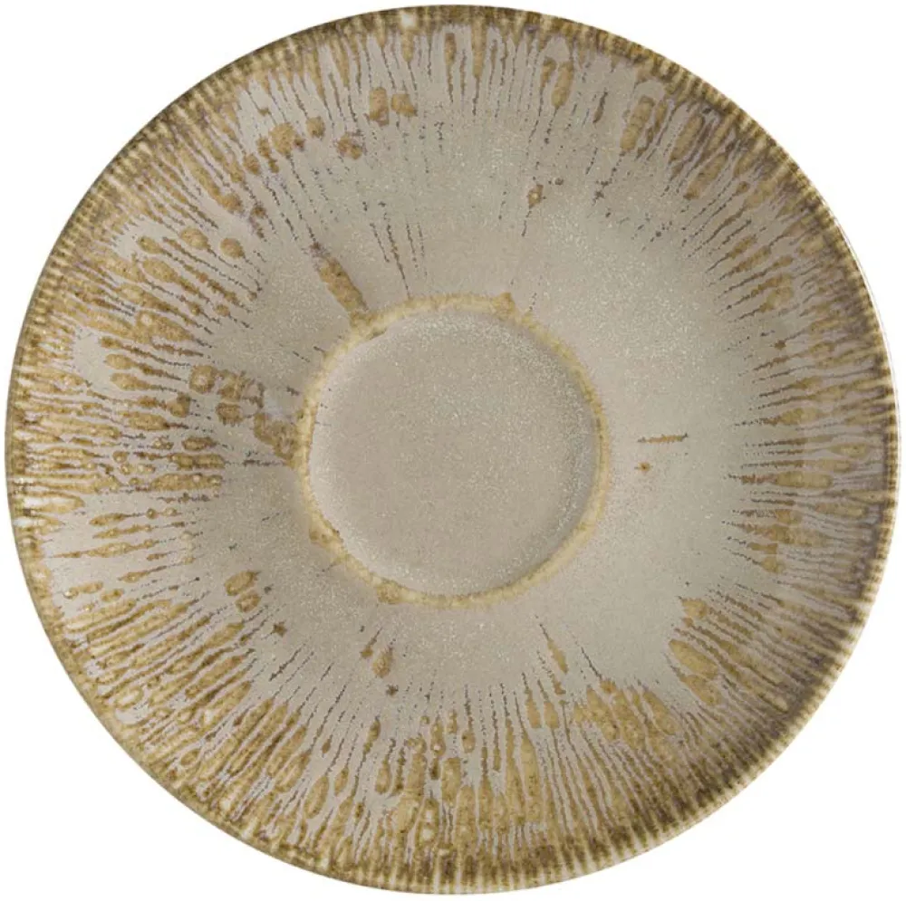 Barstuff Bonna Snell Sand Rita Untertasse 12cm beige - 6 Stück