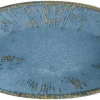 Barstuff Bonna Snell Sky Gourmet Platte oval 19x11cm blau - 12 Stück
