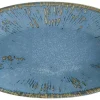 Barstuff Bonna Snell Sky Gourmet Platte oval 15x8,5cm blau - 12 Stück