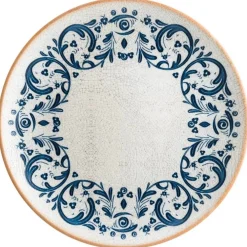 Barstuff Bonna Viento Gourmet Teller flach 23cm blau - 12 Stück