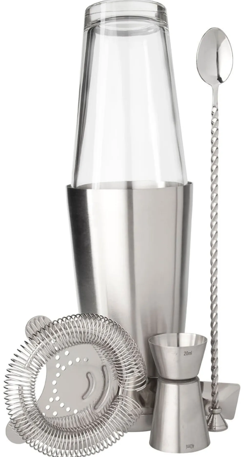 Barstuff Boston Shaker Deluxe, matt - Prime Bar Set