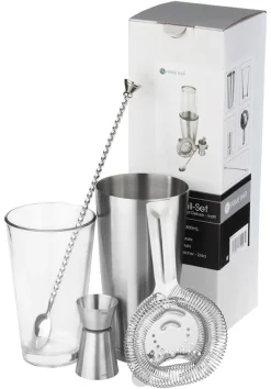 Barstuff Boston Shaker Deluxe, matt - Prime Bar Set