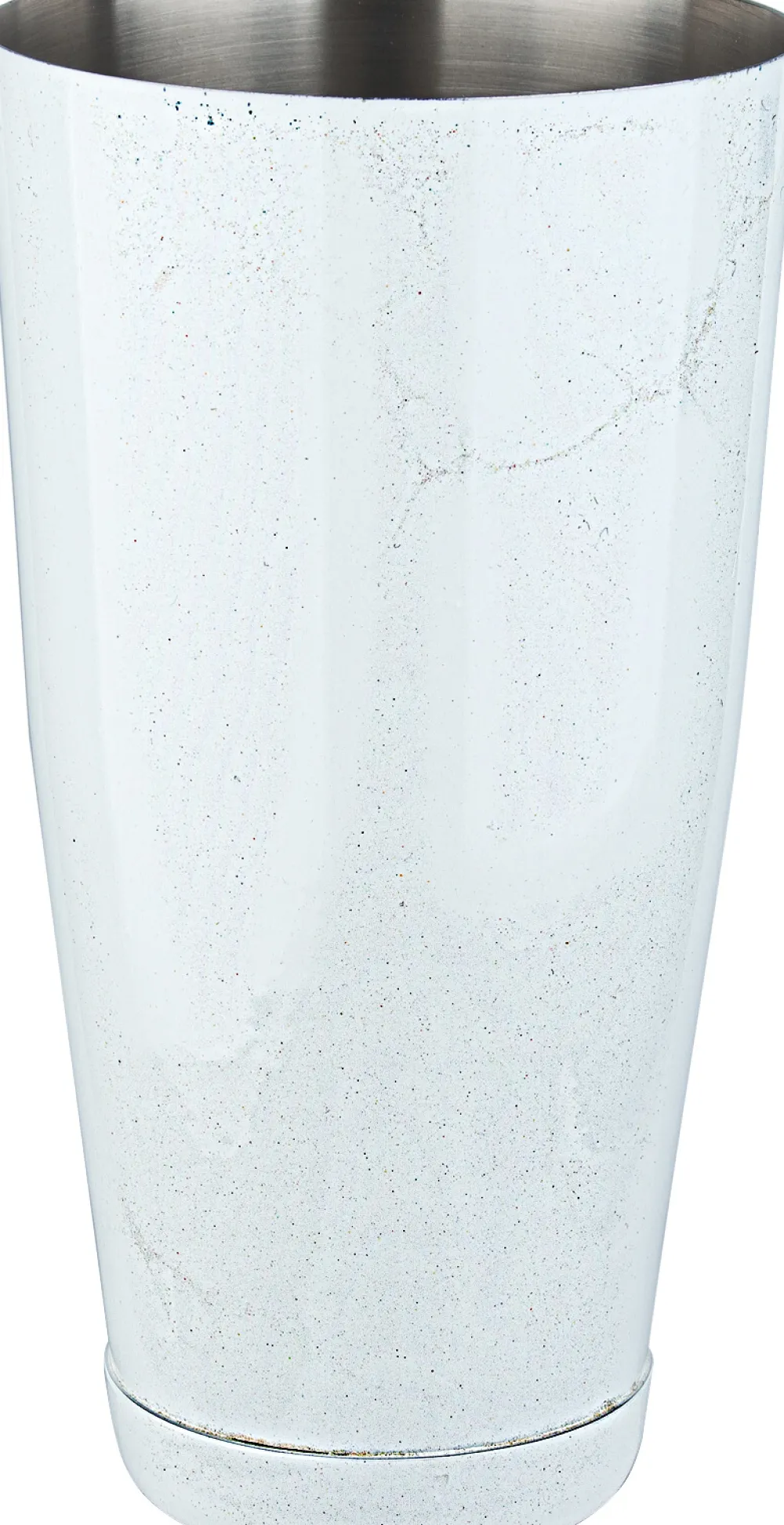 Barstuff Boston Shaker, Edelstahl (850ml) - weiß