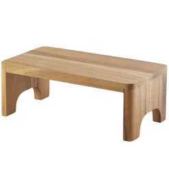Barstuff Buffet-Erhöhung, Akazienholz - 32,5x17,6x12cm (GN 1/3)