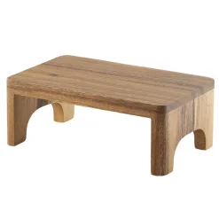 Barstuff Buffet-Erhöhung, Akazienholz - 32,5x26,5x15,3cm (GN 1/2)