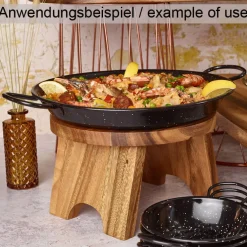 Barstuff Buffet-Erhöhung rund, Akazienholz - 25cm