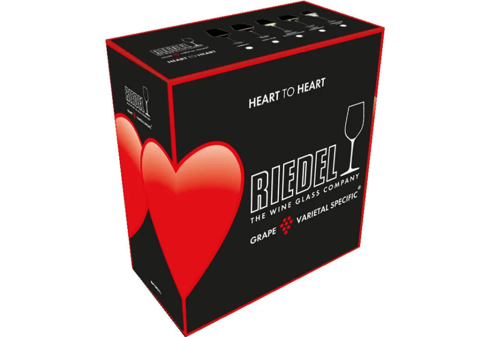 Barstuff Cabernet Sauvignon Glas Heart to Heart, Riedel - 800ml (2 Stk.)