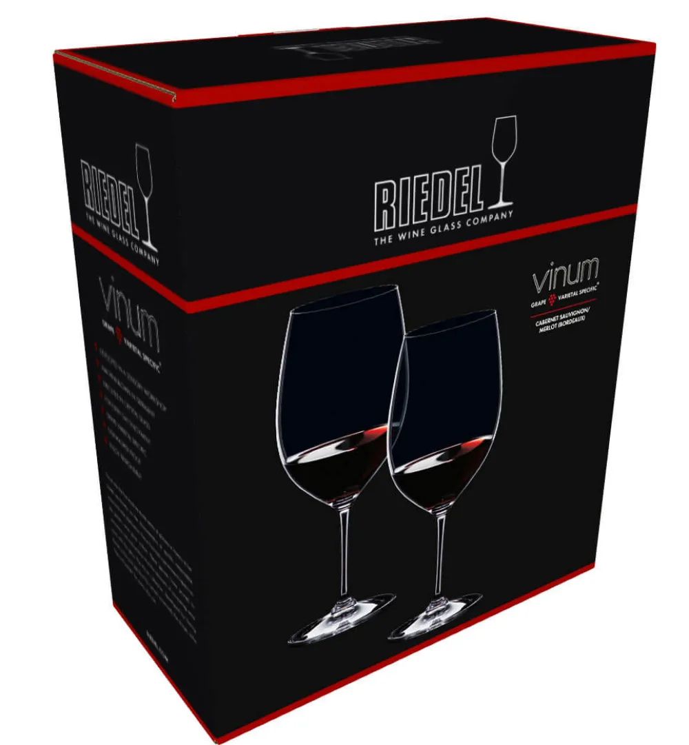Barstuff Cabernet Sauvignon/Merlot Glas Vinum, Riedel - 610ml (2 Stk.)