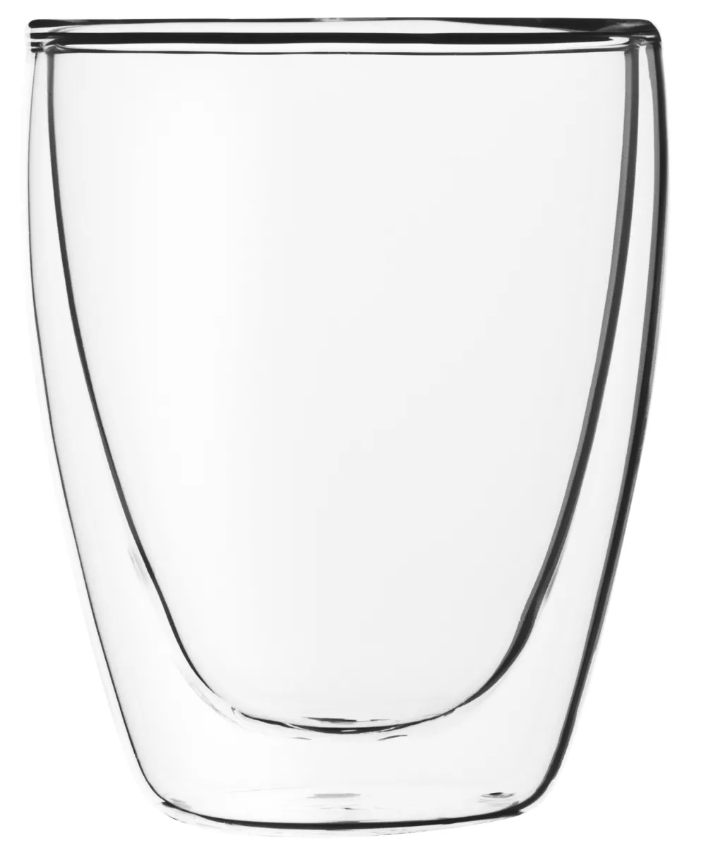 Barstuff Cappuccino Glas ohne Henkel, doppelwandig, Lounge - 0,23l