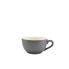 Barstuff Cappuccinotasse Porzellan matt grau – 175 ml (6 Stk.)