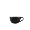 Barstuff Cappuccinotasse Porzellan matt schwarz – 175 ml (6 Stk.)