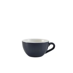 Barstuff Cappuccinotasse Porzellan matt blau – 175 ml (6 Stk.)
