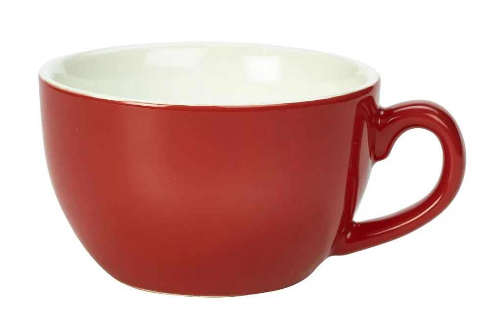 Barstuff Cappuccinotasse rot - 250ml (6 Stk.)