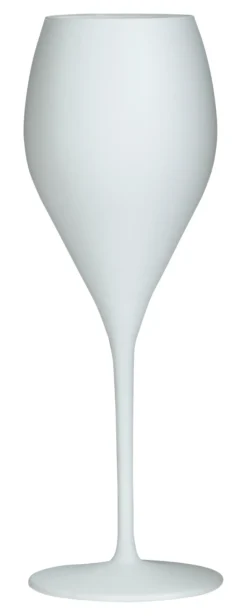 Barstuff Champagnerglas, matt weiß, Black&White Stölzle - 343ml