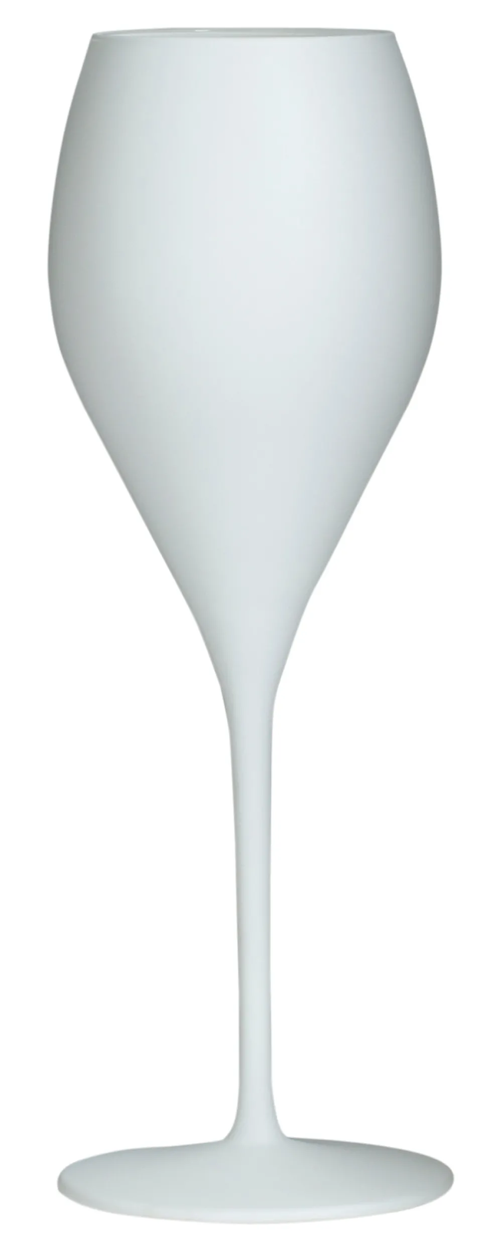 Barstuff Champagnerglas, matt weiß, Black&White Stölzle - 343ml