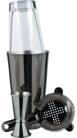Barstuff Cocktail Set Selection - Boston Black