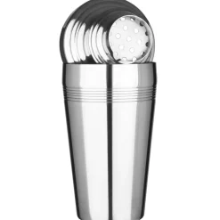 Barstuff Cocktail Shaker Coley einfach, Edelstahl, dreiteilig, poliert - 500ml
