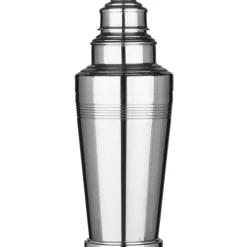 Barstuff Cocktail Shaker Coley mit Fuß, Edelstahl, dreiteilig, poliert - 500ml