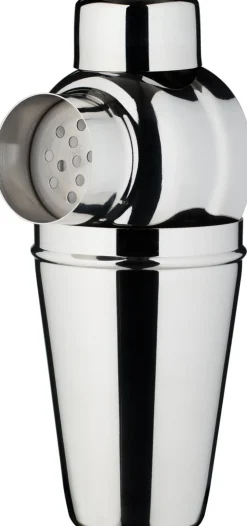 Barstuff Cocktail Shaker, Edelstahl glänzend, dreiteilig (500ml)