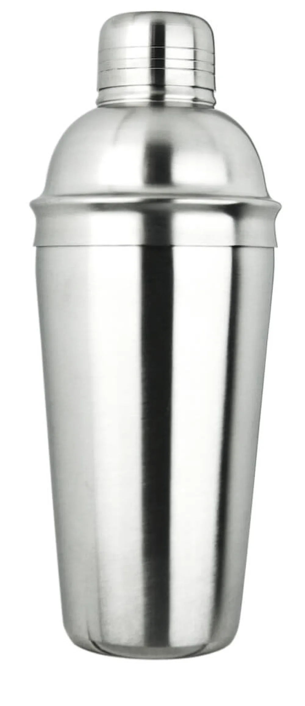 Barstuff Cocktail Shaker, Edelstahl, dreiteilig, matt - 700ml