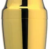 Barstuff Cocktail Shaker Yukiwa, gold, dreiteilig - 360ml