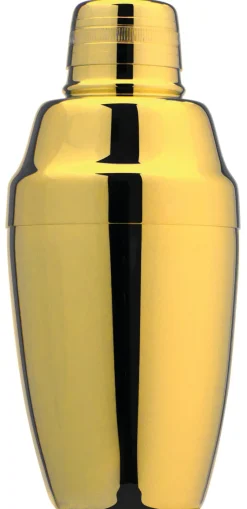 Barstuff Cocktail Shaker Yukiwa, gold, dreiteilig - 360ml