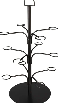 Barstuff Cocktailbaum für 12 Gläser - schwarz