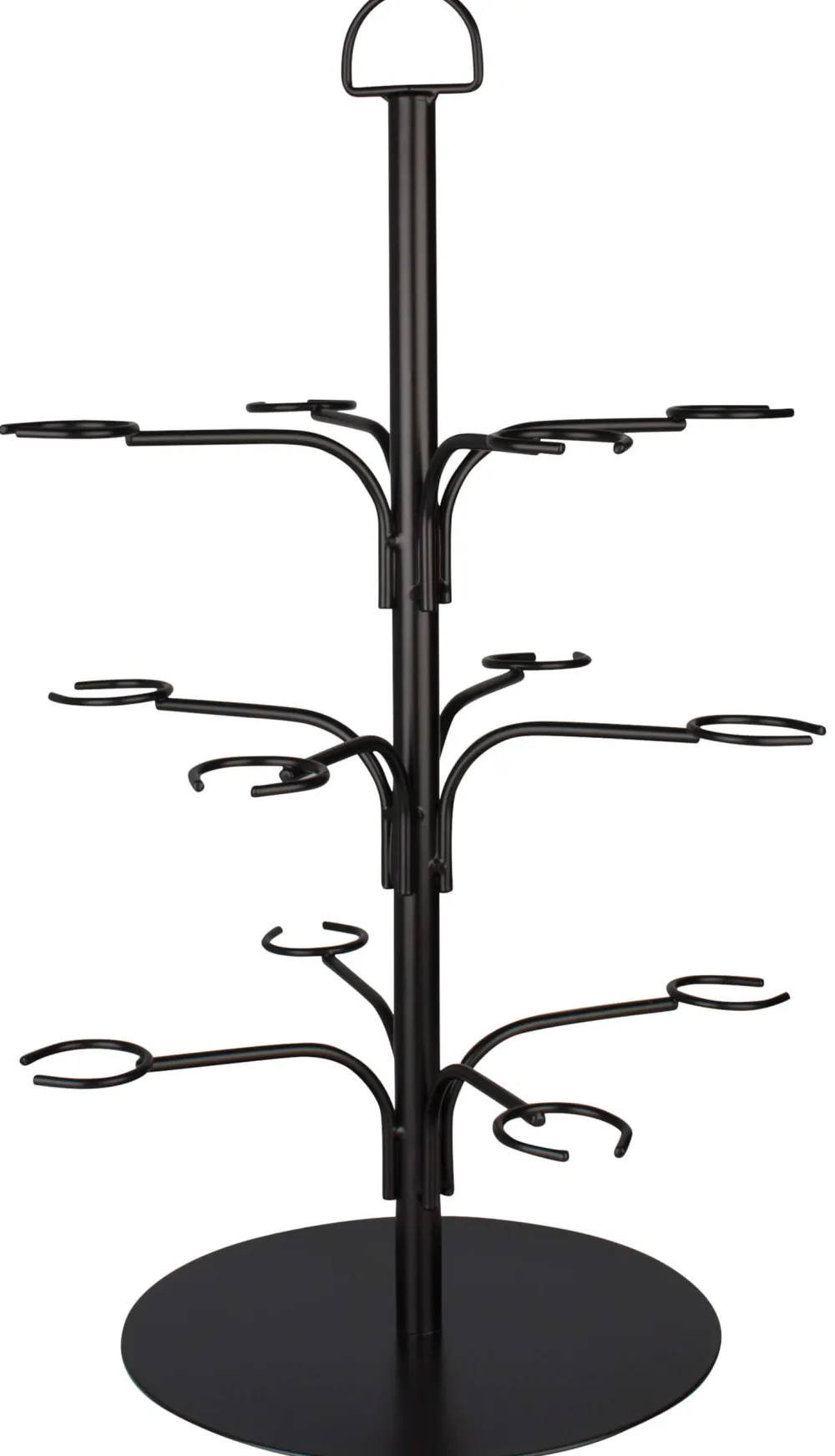 Barstuff Cocktailbaum für 12 Gläser - schwarz