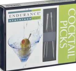 Barstuff Cocktailpicker Edelstahl - 8,3cm (16 Stk.)