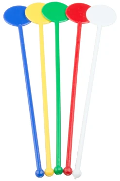 Barstuff Cocktailrührer Disk, bunt - 18,0cm (250Stk.)