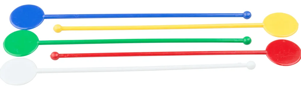 Barstuff Cocktailrührer Disk, bunt - 18,0cm (250Stk.)