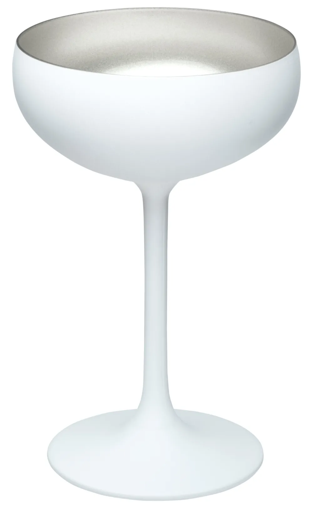 Barstuff Cocktailschale, matt weiß/silber, Elements Stölzle - 230ml