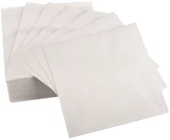 Barstuff Cocktailservietten, 24x24cm, 1/4 Falz, 2-lagig - weiß (300 Stk.)