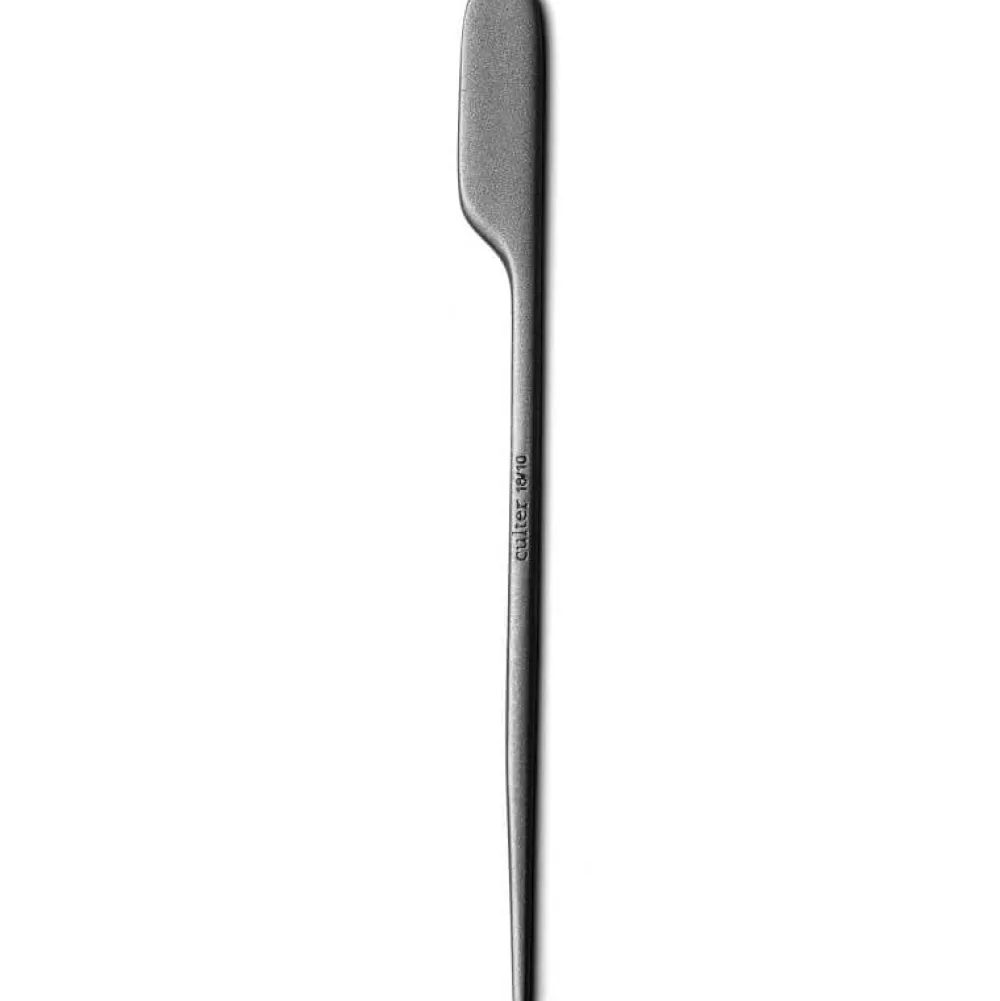 Barstuff Cocktailspieße, Edelstahl schwarz - 10cm (12 Stk.)