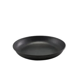 Barstuff Coupé-Teller, Edelstahl vintage schwarz - 24cm