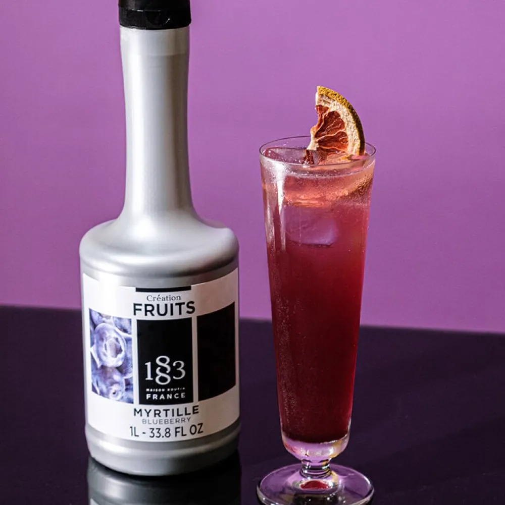 Barstuff Création Fruits Blaubeere - Maison Routin 1883 Fruchtpüree Mix (1,0l)