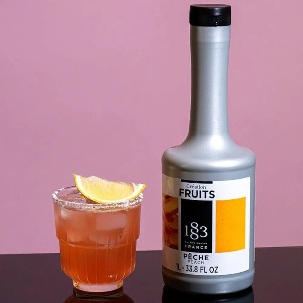 Barstuff Création Fruits Pfirsich - Maison Routin 1883 Fruchtpüree Mix (1,0l)