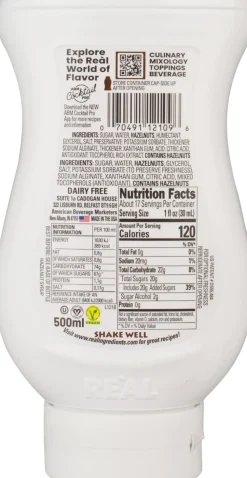 Barstuff Cream of Hazelnut Real Gourmet - Haselnusssirup (500ml)