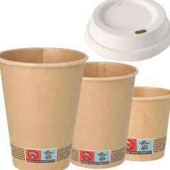 Barstuff Deckel für Espressobecher, Plastik weiß - 6cm (50 Stk.)