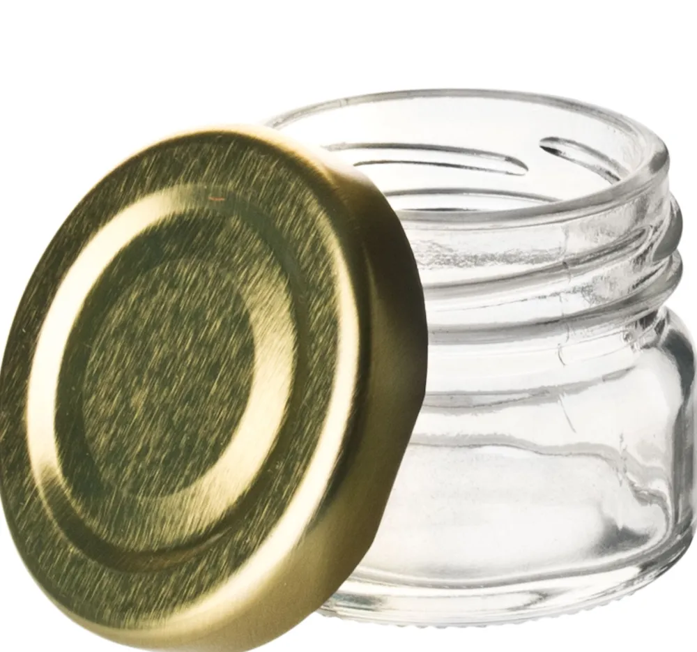 Barstuff Deckel für Miniglas, TO 43 - goldfarben