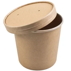 Barstuff Deckel für Suppenbecher, Einweg, Papier, Fiesta Green - 11,8cm (500 Stk.)